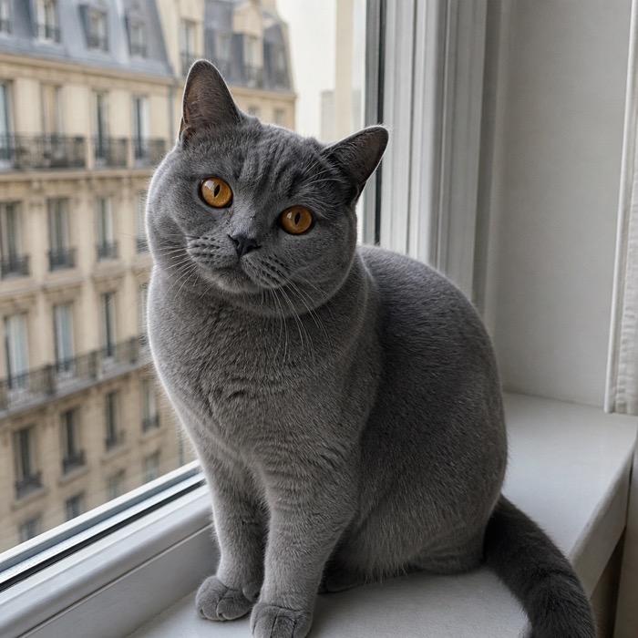 Kartäuser-Katze - Rasseportrait